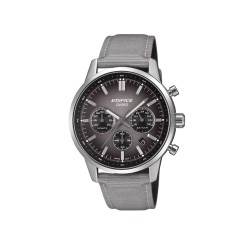 Casio Edifice EFR-575C-8A Grey Cloth Band Men Watch