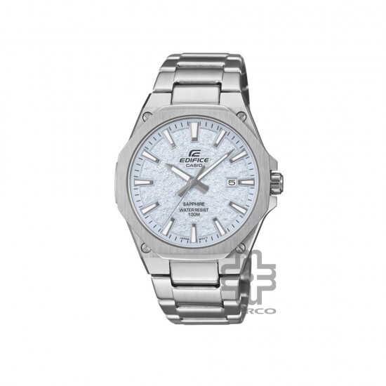 Casio Edifice EFR-S108DE-2AV Silver Stainless Steel Band Men Watch