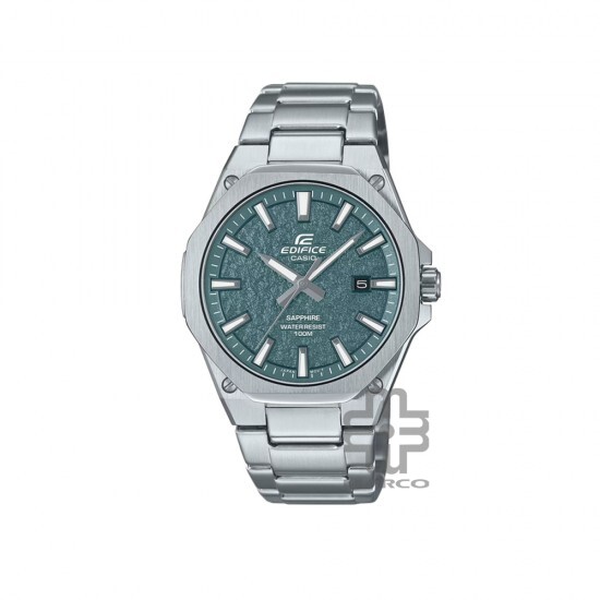 Casio Edifice EFR-S108DE-3AV Silver Stainless Steel Band Men Watch