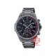 Casio Edifice EFR-S572DC-1A Black Stainless Steel Band Men Watch