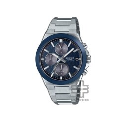 Casio Edifice EFS-S650D-2A Silver Stainless Steel Band Men Watch