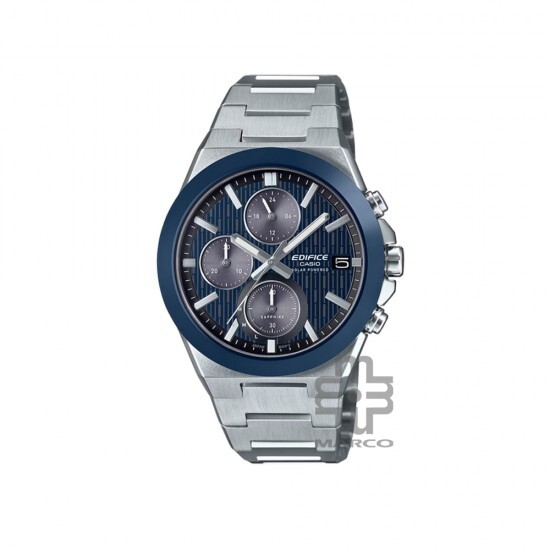 Casio Edifice EFS-S650D-2A Silver Stainless Steel Band Men Watch
