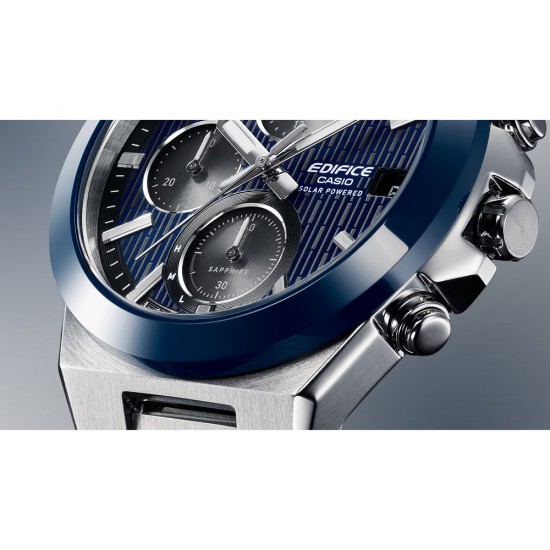 Casio Edifice EFS-S650D-2A Silver Stainless Steel Band Men Watch