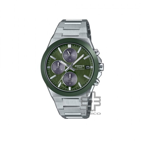 Casio Edifice EFS-S650D-3A Silver Stainless Steel Band Men Watch