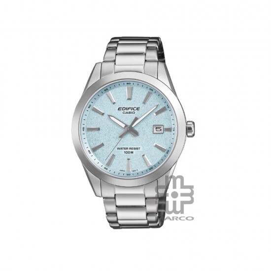 Casio Edifice EFV-160D-2BV Silver Stainless Steel Band Men Watch