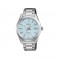 Casio Edifice EFV-160D-2BV Silver Stainless Steel Band Men Watch