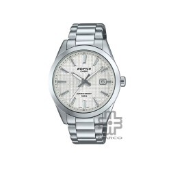 Casio Edifice EFV-160D-7AV Silver Stainless Steel Band Men Watch
