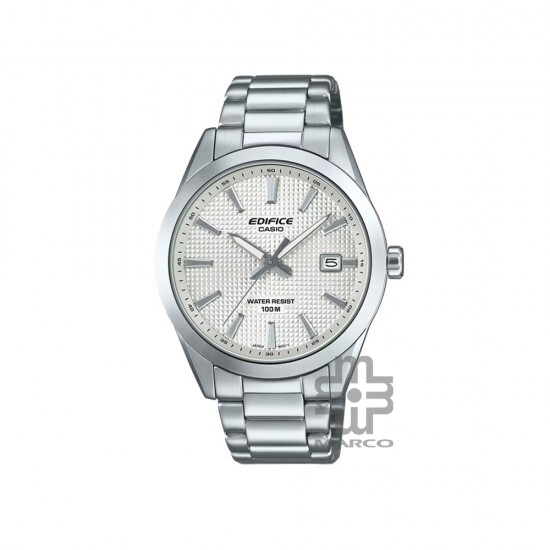 Casio Edifice EFV-160D-7AV Silver Stainless Steel Band Men Watch