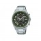 Casio Edifice EFV-600D-3CV Silver Stainless Steel Band Men Watch