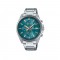 Casio Edifice EFV-610DE-2A Silver Stainless Steel Band Men Watch