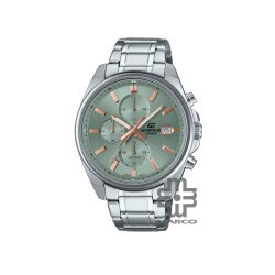 Casio Edifice EFV-610DE-3AU Silver Stainless Steel Band Men Watch