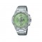 Casio Edifice EFV-640D-3AV Silver Stainless Steel Band Men Watch