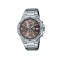 Casio Edifice EFV-640D-5AV Silver Stainless Steel Band Men Watch