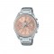 Casio Edifice EFV-650D-4AV Silver Stainless Steel Band Men Watch