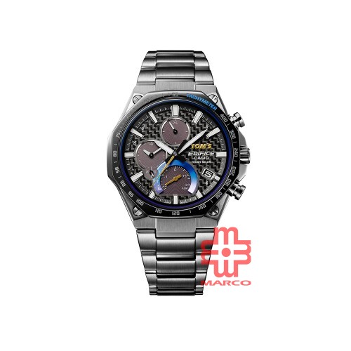 [Limited Edition] Casio Edifice x TOM'S EQB-1100TMS-1A Gray Stainless Steel Band Men Watch