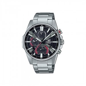 Casio Edifice EQB-1200D-1A Silver Stainless Steel Band Men Watch