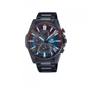 Casio Edifice EQB-1200HG-1A Black Stainless Steel Band Men Watch