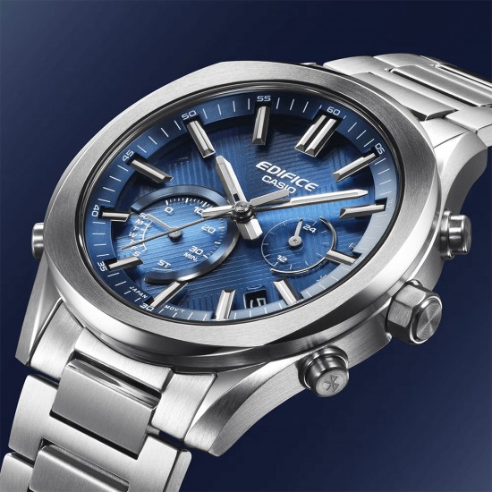 Casio Edifice EQB-1300DC-3A Gray Stainless Steel Band Men Watch