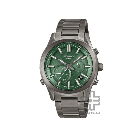Casio Edifice EQB-1300DC-3A Gray Stainless Steel Band Men Watch