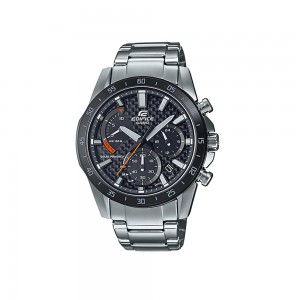 Casio Edifice EQS-930DB-1A Silver Stainless Steel Band Men Sports Watch