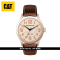 CAT EXTEND EX-191-35-919 BROWN LEATHER STRAP MEN WATCH