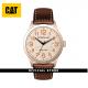 CAT EXTEND EX-191-35-919 BROWN LEATHER STRAP MEN WATCH CAT EXTEND EX-191-35-919 BROWN LEATHER STRAP MEN WATCH