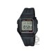 Casio General F-201WA-1A Black Resin Band Men Watch