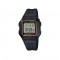 Casio General F-201WA-9A Black Resin Band Men Watch