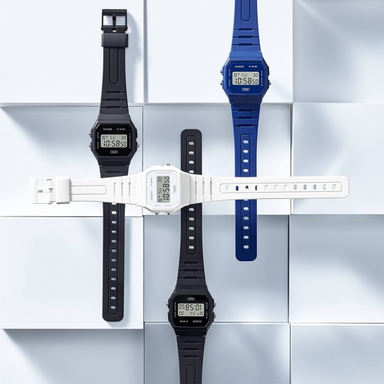 Casio General F-91WB-2A1 Blue Bio-Based Resin Band Men Watch / Women Watch / Youth Watch Casio General F-91WB-2A1 Blue Bio-Based Resin Band Men Watch / Women Watch / Youth Watch