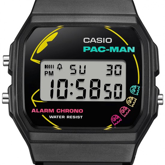 Casio General F-91WPC-1A PAC-MAN Black Resin Band Men Watch / Women Watch / Unisex Watch Casio General F-91WPC-1A PAC-MAN Black Resin Band Men Watch / Women Watch / Unisex Watch