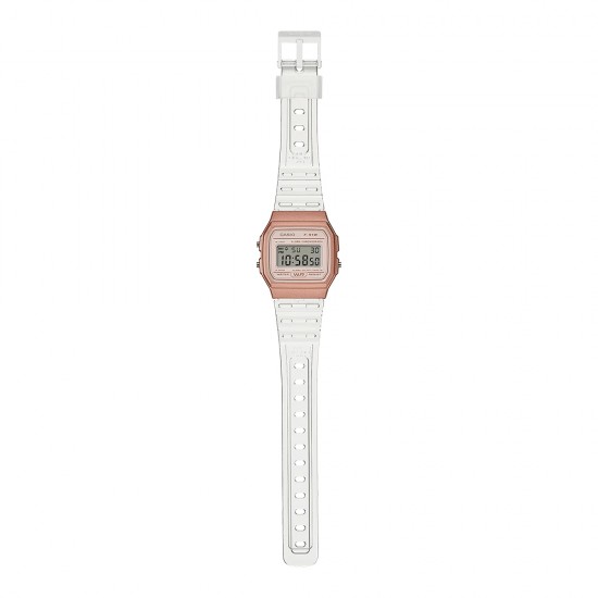 Casio General F-91WS-7A3 Transparent Resin Band Women Watch