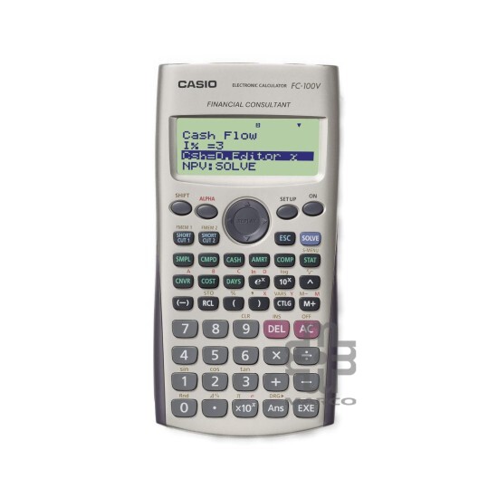 Casio Financial Calculator FC-100V Casio Financial Calculator FC-100V