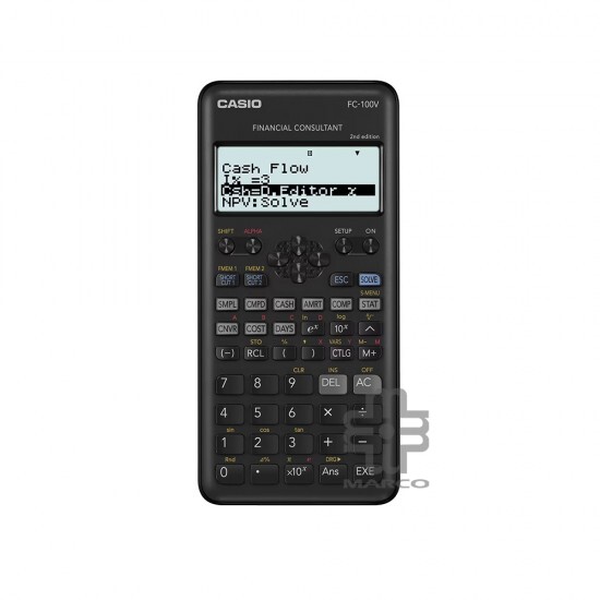 Casio Financial Calculator FC-100V-2 Second Edition 