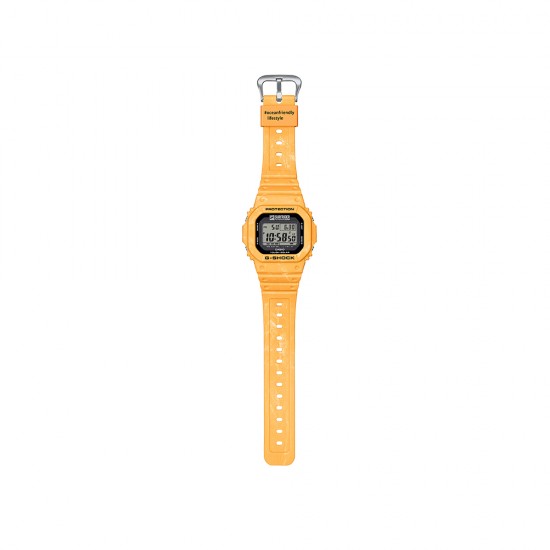 Casio G-Shock x Surfrider Foundation Japan G-5600SFJ-9 Yellow Resin Band Men Sports Watch