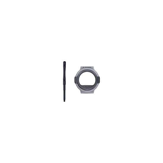 Casio G-Shock G-B001MVB-8 Translucent Gray Resin Band Men Sport Watch