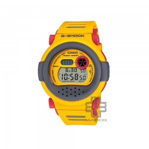 Casio G-Shock G-B001MVE-9 Yellow Resin Band Men Sport Watch