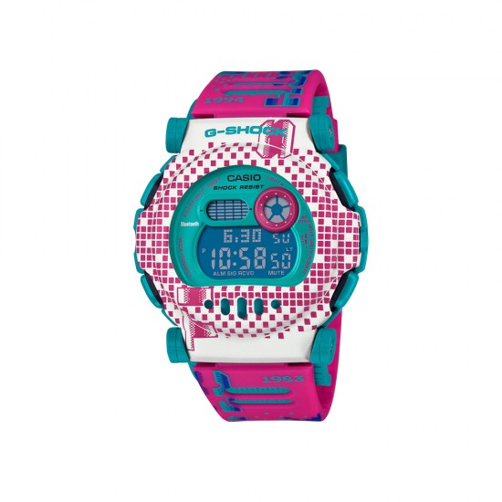 Casio G-Shock Retro Video Game Series G-B001RG-4 Pink Resin Band Men Sport Watch