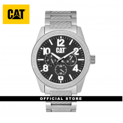 CAT GO MULTIFUNCTION G0-149-11-121 SILVER STAINLESS STEEL STRAP MEN WATCH