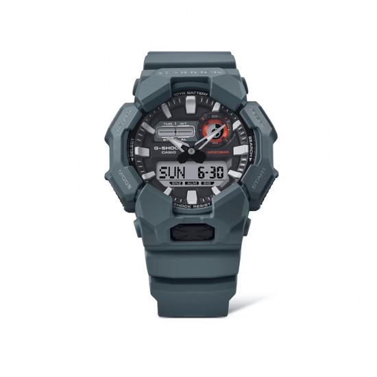 Casio G-Shock GA-010-2A Blue Green Bio-Based Resin Band Men Sports Watch