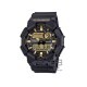 Casio G-Shock Black and Gold Series GA-010GB-1A9 Black Bio-based Resin Band Men Sports Watch