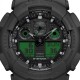 Casio G-Shock GA-100BEG-1A Black Resin Band Men Sport Watch