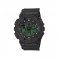 Casio G-Shock GA-100BEG-1A Black Resin Band Men Sport Watch