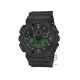 Casio G-Shock GA-100BEG-1A Black Resin Band Men Sport Watch