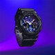 Casio G-Shock Flame Inside Series GA-100FL-1A Black Resin Band Men Sport Watch