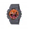 Casio G-Shock Flame Inside Series GA-100FL-8A Grey Resin Band Men Sport Watch