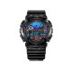 Casio G-Shock Virtual Rainbow Series GA-100RGB-1A Black Resin Band Men Sport Watch
