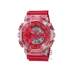 Casio G-Shock Lucky Drop Series GA-110GL-4A Red Resin Band Men Sports Watch