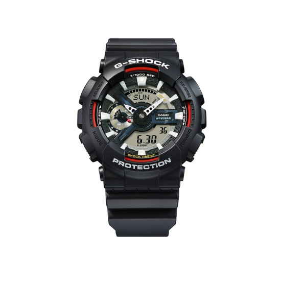 Casio G-Shock GA-110RL-1A Black Resin Band Men Sport Watch