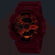 Casio G-Shock GA-110RRB-4A Red Bio-based Resin Band Men Sports Watch