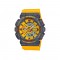 Casio G-Shock Retro 90s Sport Series GA-110Y-9A Yellow Resin Band Men Sport Watch